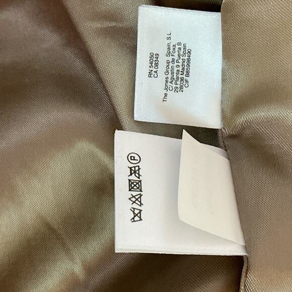 Anne Klein Tweed Pink Blazer Jacket Open Front Long Sleeve Petite Women's 10P - Picture 10 of 10